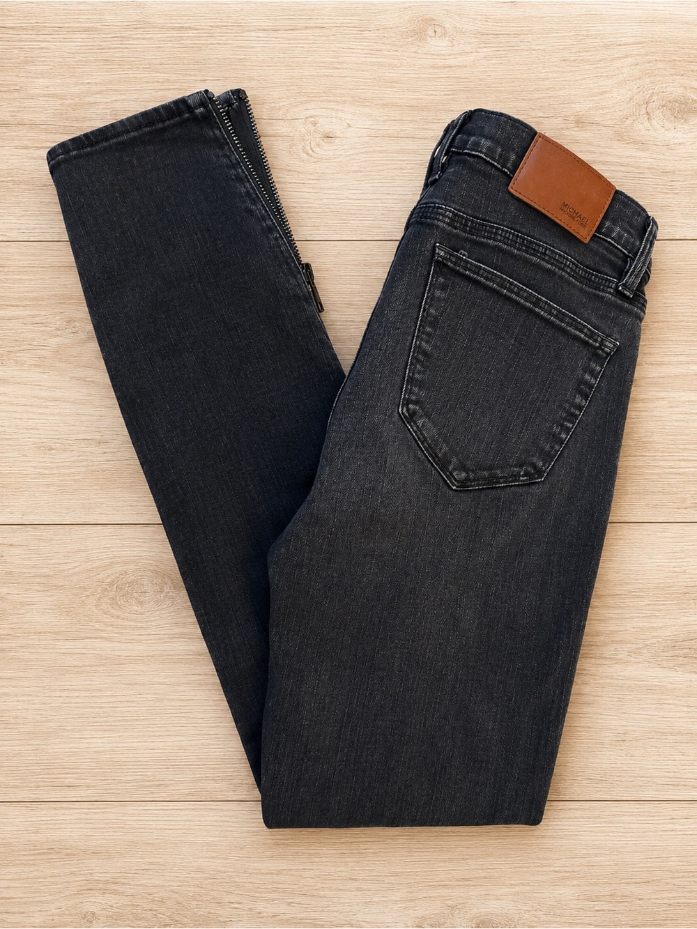Madewell Skinny  Ankle Black Jeans Size 24 Waist